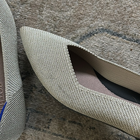Worn once, Rothy’s Point II in Diamond Twill - Picture 8 of 8